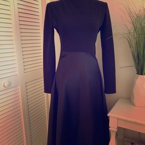 Black Sateen Ballgown